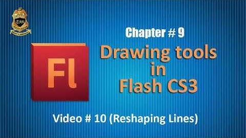 TSS Sr. I [Comp] Reshaping Lines in Flash CS3 - Sir Khurshid Khan