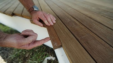 Ipe Deck Framing - 3 Tricks