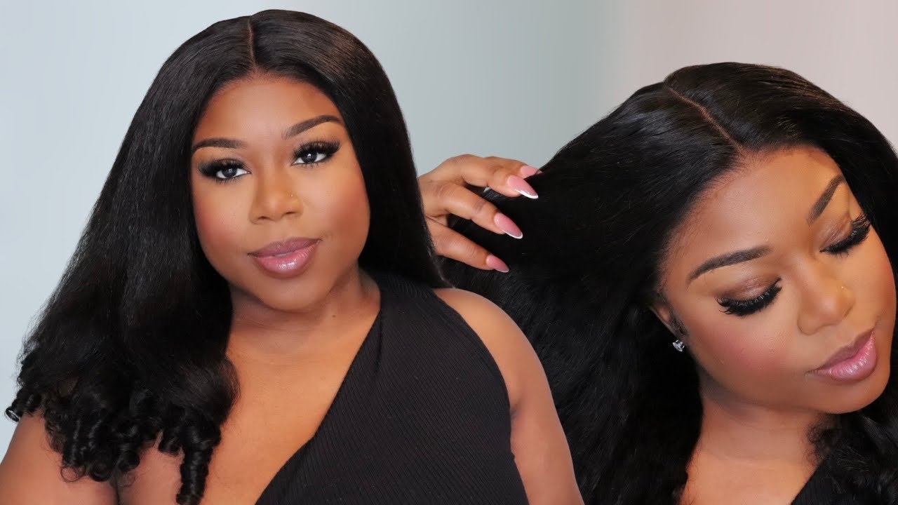 ✨Наращивание парика без клея?! | Парик с застежкой для прямых кудрей (подходит для начинающих) | ...