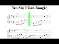 Baccara  yes sir i can boogie sheet music