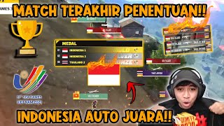 MATCH PENENTUAN INDONESIA DAPAT 2 MENDALI EMAS DAN PERAK!! SEA GAMES DAY 2 MATCH 7