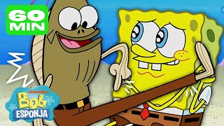 Bob Esponja | ¡30 MINUTOS de los mejores momentos de Fred el pez!  | Bob Esponja en Español