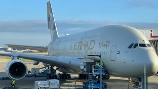 Etihad A380 Returns: First Class Apartments Full Flight Review: Inaugural Abu Dhabi to London