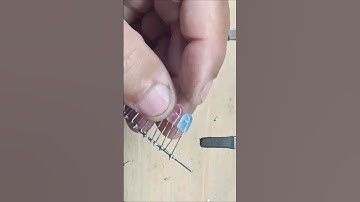 220V AC LED Flasher  LED Flasher Circuit Using DIAC #experiment