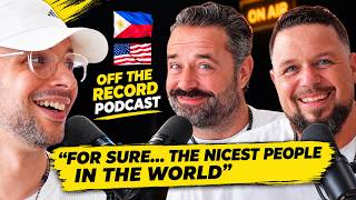Full Kuya Kurt's American Brother Austin Reacts to the Philippines for the First Time |Off The Record Pod News