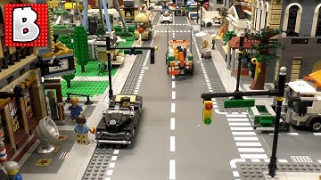 How To Build Traffic Lights For HUGE LEGO City! | Tutorial