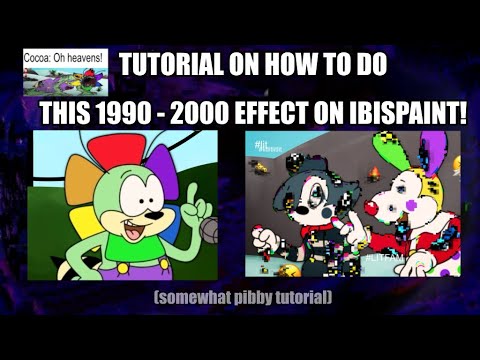 1990 - 2000 Cartoon Tutorial (pibby or not pibby)