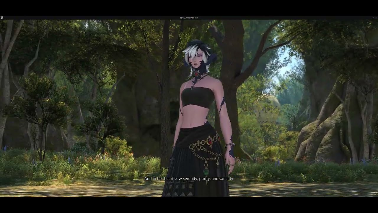 FFXIV Gridania Legacy Intro - Aura Version - YouTube