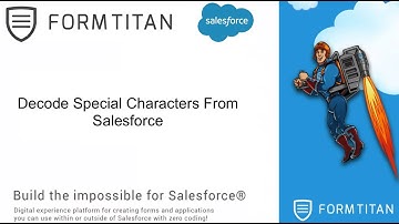 Decode Special Characters From Salesforce