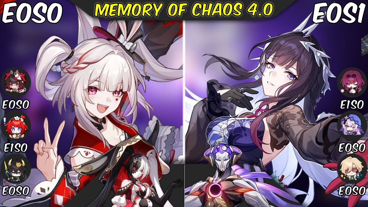 E0S0 Sparxie & E0S1 Hysilens // Memory of Chaos v4.0 Stage 12 (3 Stars) // Honkai: Star Rail