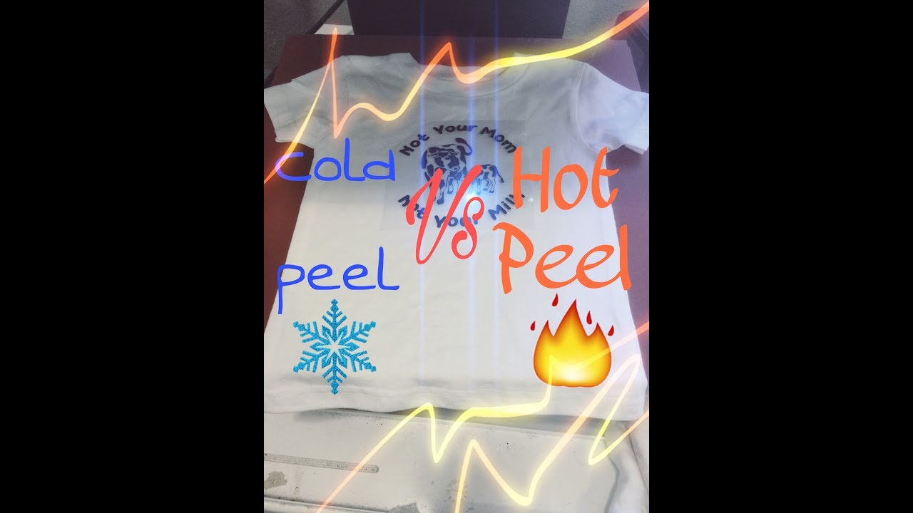 What’s the difference between cold peel and hot peel htv? YouTube