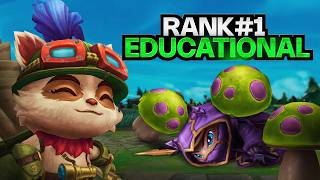 RANK 1 TEEMO TEACHES YOU HOW TO DESTROY TOPLANE (educational commentary)