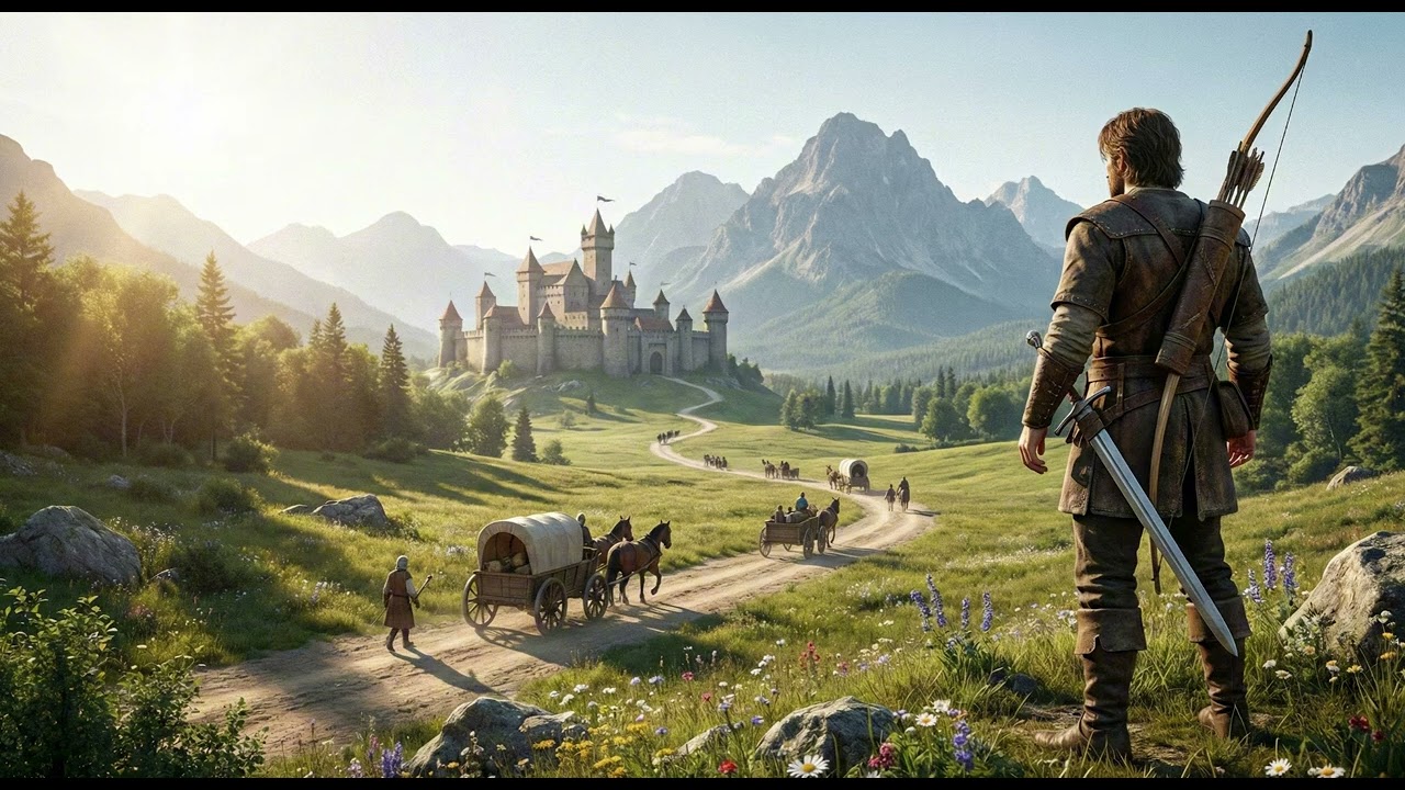 Journey to the Capital 🏰 Medieval Fantasy Ambien