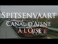 Spitsenvaart op het kanaal van de Aisne naar de Marne