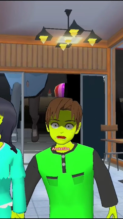 Hii !! Psycho Police Ghost is hunting YutaYel & MioLow in #sakuraschoolsimulator #trending #short...