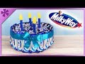 DIY How to make candy cake out of Milky Way bars (ENG Subtitles) - Speed up #490