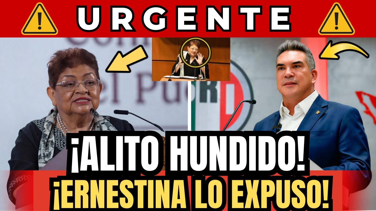 🚨🇲🇽Ernestina Godoy EXHIBE Pruebas que HUNDEN a Alito... lo que Revela en Vivo DESTRUYE al PRI