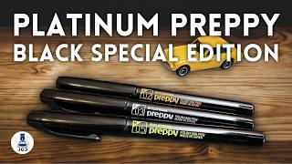 Dressed in Black—The Platinum Preppy Special Edition