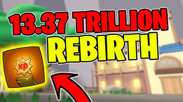 LEVEL 13.37 TRILLION REBIRTH NOOB TO PRO... Giant Simulator