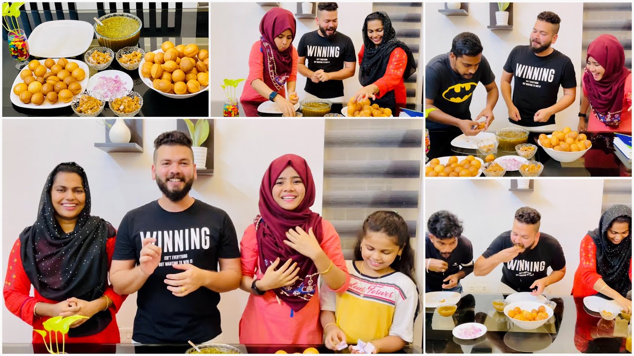 തൊണ്ടയിൽ കുടുങ്ങിയ Spicy Pani Puri Challenge 🤣 | Mashura | Basheer Bashi | Suhana