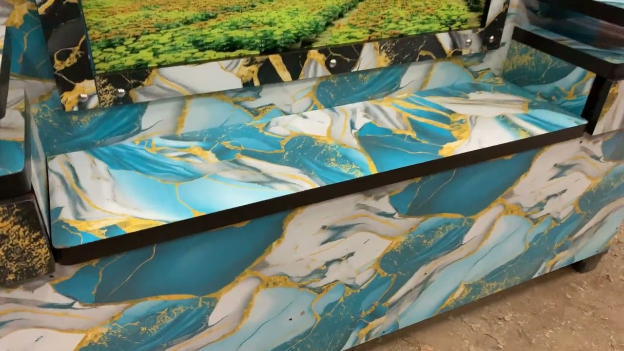 Latest design bed & Dressing table | Bharat Furniture Ayodhya | 