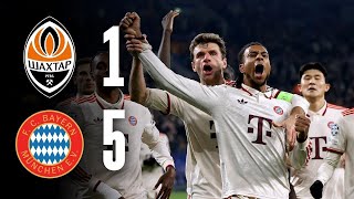 Bayern Munich Vs Shakhtar 5-1 Highlights & All Goals 2024