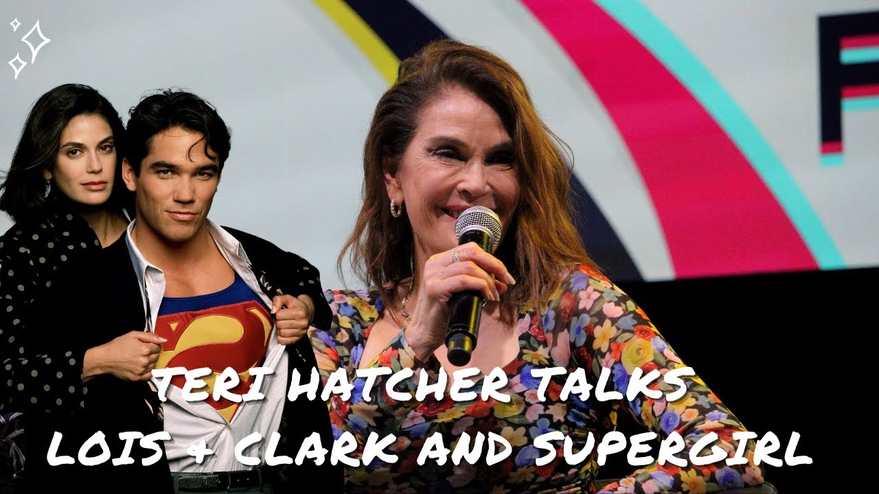 ugunstige shilling er nok Teri Hatcher talks about Lois & Clark, Supergirl and speaks French. -  YouTube