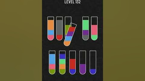 Water Sort Puzzle Level 132 | Level 132