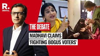 Madhavi Latha Joins Arnab Live to Discuss Controversy Surrounding Burqa Clad Women Voters