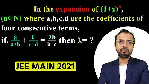 In the expansion of (1+x)^n, where a,b,c,d are the coefficients of four consecutive terms.