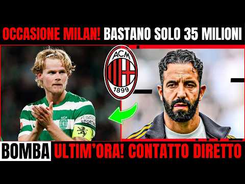 Video Mercato MilanClamoroso! Telefonata Amorim-Hjulmand!