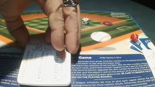 Apba Baseball  - Way Back Baseball- Series 2 Game 1