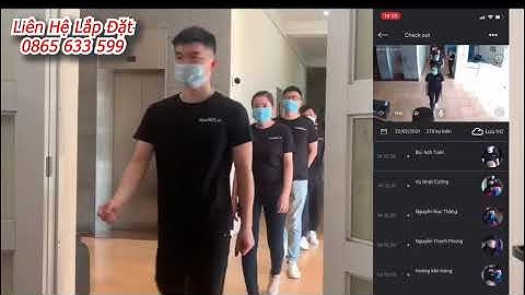 Hanet Ai Camera - Chấm công khuôn mặt cực nhanh cực chính xác