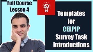 Lesson 4 CELPIP Writing Task 2 Masterclass: Introduction Templates