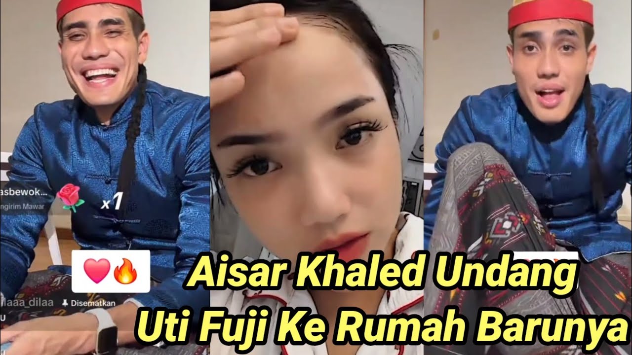 LIVE AISAR KHALED INGIN UNDANG UTI FUJI KE RUMAH BARUNYA
