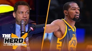 Chris Broussard talks Kevin Durant's free agency and future with the Warriors | NBA | THE HERD