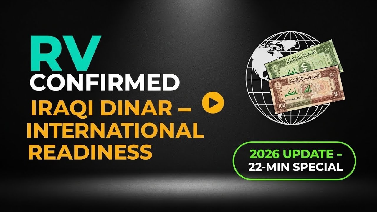 Iraqi Dinar RV Confirmed — Holders Rejoice as 2026 Breakthrough Signals Massive Wealth Shift! 💹💰🔥