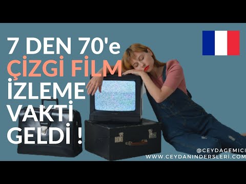 Hem eğlenip hem öğrenmek için fransızca çizgi filmler !!