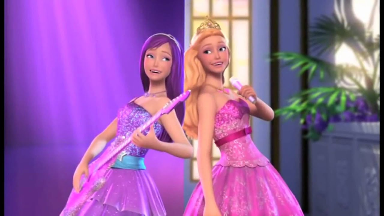 Barbie A Princesa e a Pop Star  Ser uma Princesa/Ser uma Pop Star 