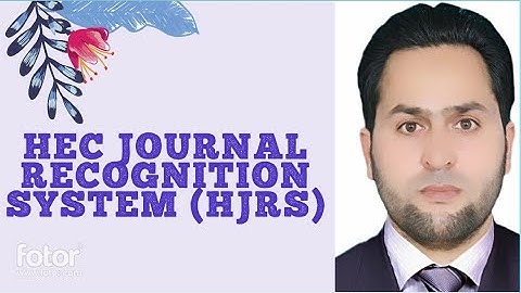 How to Find HEC Recognized Journal