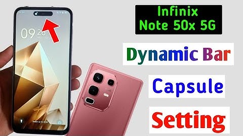 Infinix Note 50s 5g Capsule Setting/How to show Capsule icon status bar in infinix note 50s