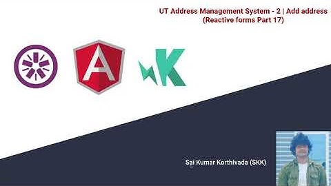 Angular Unit testing- 35 | UT on add address | Address management System -2 | Reactive forms Part 17