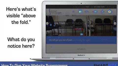 Above The Fold | WP Smart Site