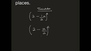BINOMIAL THEOREM (4) USING A BINOMIAL TO OBTAIN APPROXIMATIONS