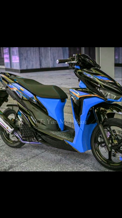 Modifikasi warna Honda Vario Simpel dan Keren part 4