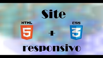 Site HTML5 & CSS3 Responsivo Completo Passo a Passo