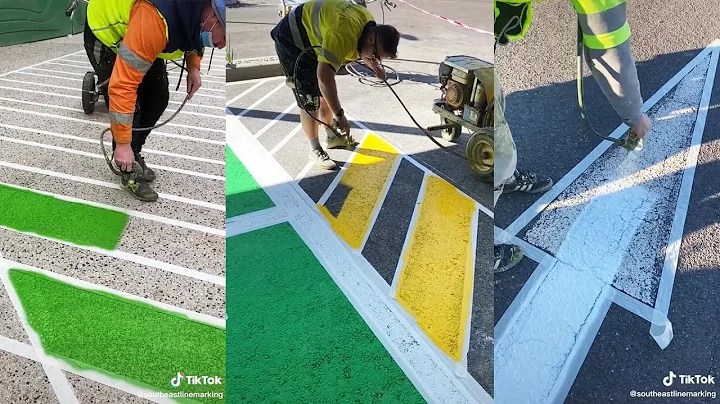 Perfect Road Signs Marking Videos | Satisfying and Relaxing Road Marking Compilation | Part-1