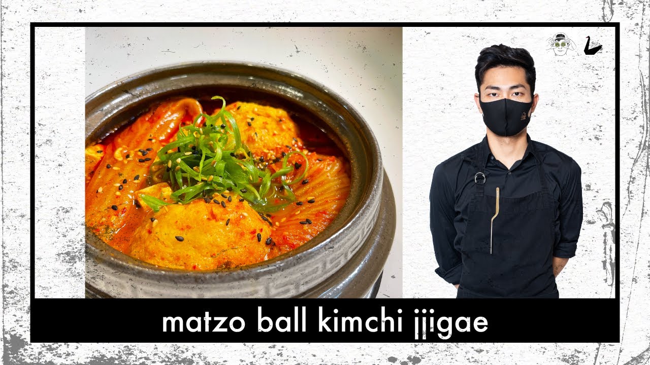 a fusion korean and jewish dish! 