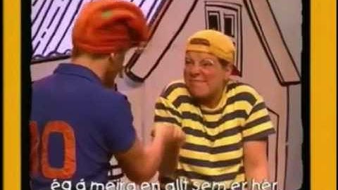 LazyTown - The Mine Song (Áfram Latibær) In Reverse