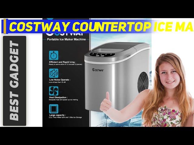 VIVOHOME Electric Portable Compact Auto Ice Maker - HONEST Review 